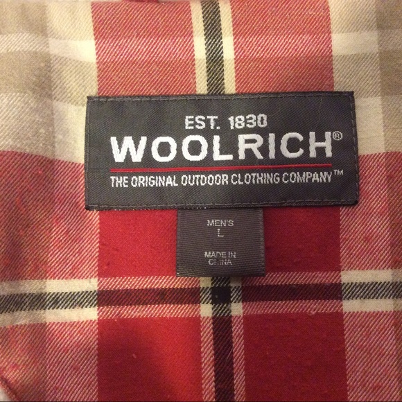 Woolrich Classic Mens fleece lined Jacket Size Large - Picture 9 of 13